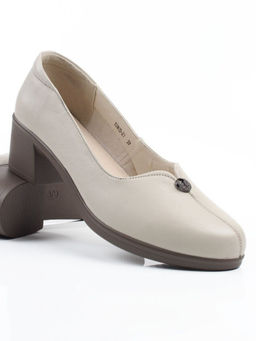 06-YDN15-21 BEIGE Туфли женские (натуральная кожа)