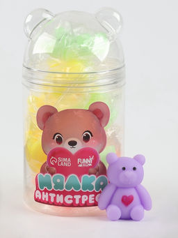 Цена за 15 шт. Антистресс сквиш мялка «Мишки», в банке