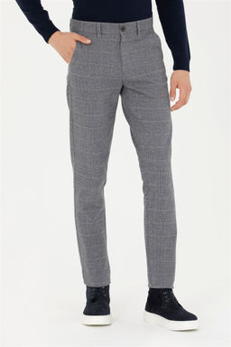 Мужские серые брюки из плотной ткани - U.s. polo assn фото 9