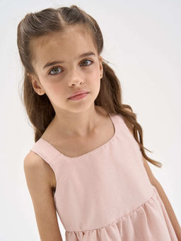 Сарафан хлопковый "Персик"