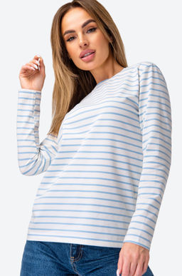 Женский лонгслив в полоску Happy Fox фото 3