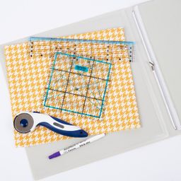 Gamma PIK-01 Набор для пэчворка 3 в 1 34 см х 34 см в пакете