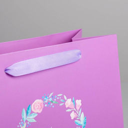 Пакет ламинированный вертикальный Поздравляю!, ML 23 27 11,5 см - Дарите счастье фото 3