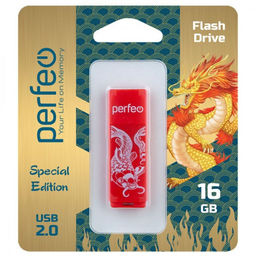 Флеш-накопитель 16Гб "Perfeo C04" Red Koi Fish