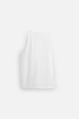 RELAXED FIT TANK TOP - Zara фото 7