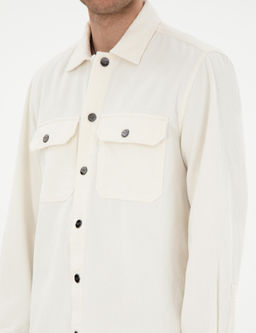 Ekru Oversize Uzun Kollu G_mlek - Pierre cardin фото 7