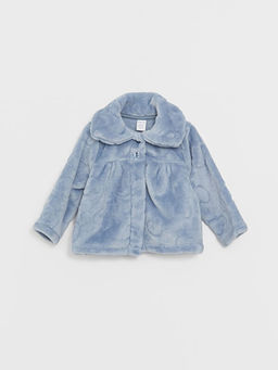 Uzun Kollu K?z Bebek Pel?? Mont