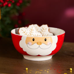 НАБОР ПОСУДЫ LEFARD САНТА 2 ПР. (КРУЖКА 355 МЛ, САЛАТНИК 12,5 СМ)  фото 11