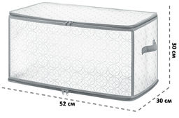 Кофр складной для хранения 52*30*30 см Витраж на молнии, пластик - Elan gallery фото 2