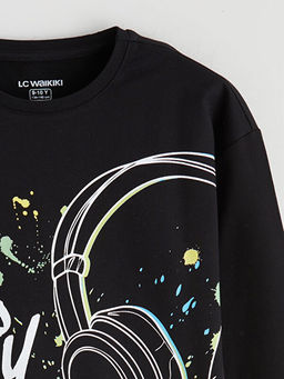 Bisiklet Yaka Erkek ?ocuk Pijama Tak?m?