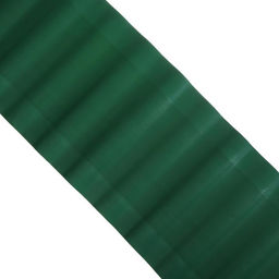 Лента бордюрная, 30 см × 9 м, толщина 0.6 мм, гофра, пластиковая, зелёная