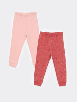 Beli Lastikli K?z Bebek Pijama Alt 2li