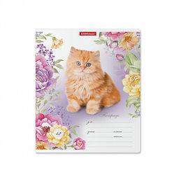 Цена за 280 шт. Тетрадь школьная ученическая ErichKrause Мурзики, 12 листов, клетка (в плёнке по 10 шт.)  фото 5