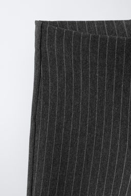 PINSTRIPE FLARE TROUSERS - Zara фото 3