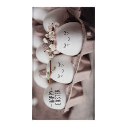 Полотенце Этель Easter eggs 40х73 см, 100% хлопок, саржа 190 гр/м2  фото 2