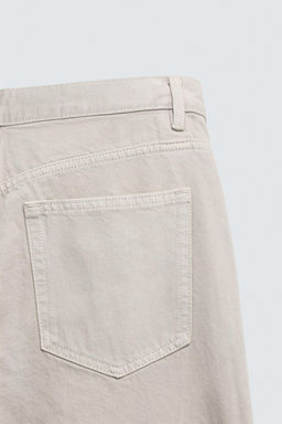 JEANS SLIM CROPPED FIT / Crudo - Zara фото 11