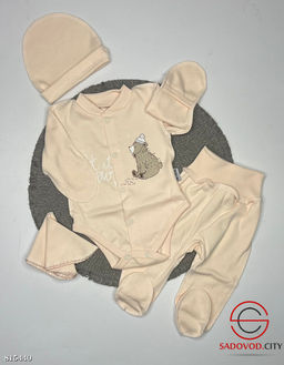 Комплект из 4 предметов для новорожденных