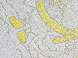 1с105.413ж1 Соты и пчелка (коралл3) Полотенце махровое 50х30 см - Текс-дизайн фото 201