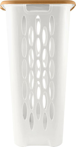 Корзина для белья Keeplex Wood с откидной крышкой 37л 42,2х29х51,5см KL180111624