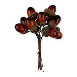 Blumentag VDF-25 Декоративные элементы 6 х 12 шт. 10.5 см 01 желуди  фото 3