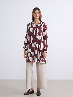 Desenli Kad?n G?mlek Tunik