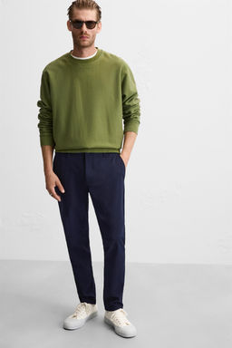 SLIM FIT COMFORT TROUSERS - Zara фото 5