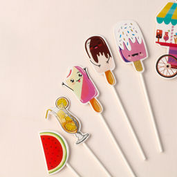 Набор для украшения Сладкая вечеринка, набор 10 шт. - Страна карнавалия фото 3