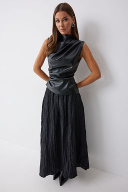 Блуза LYUSHe 4239 черный  фото 5