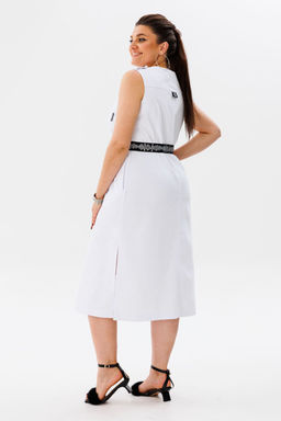 Платье ANELLI 1478 чистый белый  фото 8