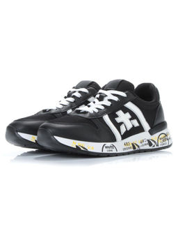 05-6026-83 BLACK Кроссовки женские (искусственные материалы)