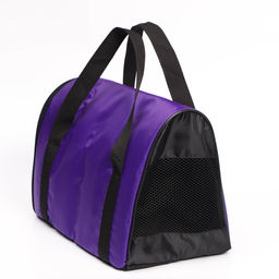 Сумка - переноска для животных Туннель, нейлон, 37 х 22 х 26 см, фиолетовый