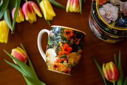 Кружка Натюрморт с маками, Х. Рейкерс, 0,4 л - Anna lafarg фото 6