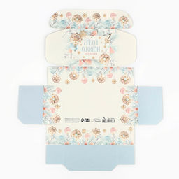 Цена за 3 шт. Коробка подарочная новогодняя складная Снежного Нового года, 14 х 10 х 5 см - Дарите счастье фото 7