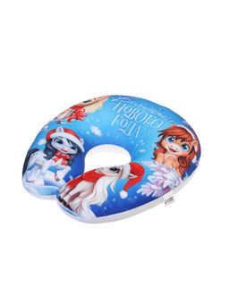 Подушка для путешествий антистресс Волшебного Нового года. Лошадь, синий - Mni mnu фото 6