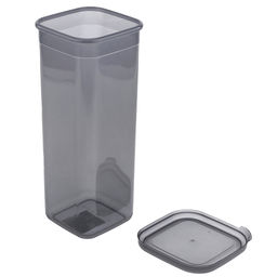 Емкость-контейнер для сыпучих продуктов пластмассовый 2,1л, 11х10,5х27,5см, полипропилен (Россия) - Домашняя мода фото 4