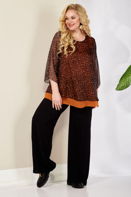 Костюм Anastasia 1099.3 терракотовый/черный фото 4