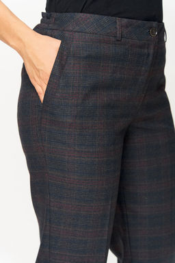 Костюм БелЭльСтиль 412/609 серо-коричневая клетка фото 5