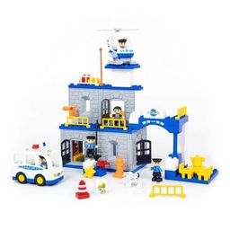 Конструктор Макси - Полицейский участок (94 элемента) (в коробке)