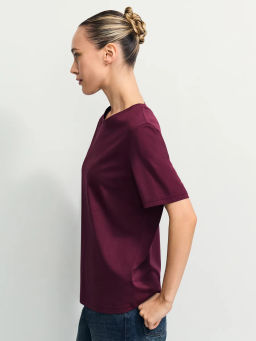 Базовая футболка из хлопка / Zarina