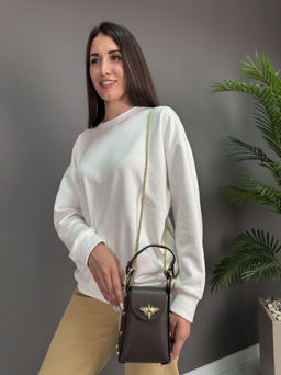 Сумка женская из телячьей кожи