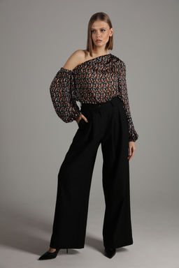 Блуза NIKVA н413-2 чёрный,