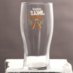 Бокал для пива Jingle bells, 570 мл - Дорого внимание фото 2