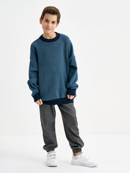 Синий джемпер для мальчика