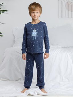 К 1621/синий 1179 Н047 пижама дет