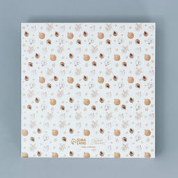 Цена за 5 шт. Коробка под 16 конфет с ячейками «С Новым годом» 17.5×17.5×3.5 см