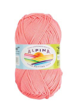 Пряжа ALPINA ANABEL 100% мерсеризованный хлопок 10 шт. х 50 г 120 м  6 м