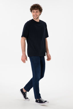 Erkek Comfort Fit Bisiklet Yaka Lacivert Ti__rt Sepette S_rpriz _ndirim - U.s. polo assn фото 5