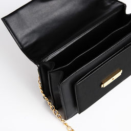 Сумка-мессенджер на клапане, цвет чёрный - Simaland фото 8