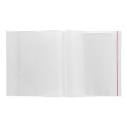 Лео Учись Обложка универсальная для учебников формата А4 с клеевым краем LNNPP-07 70 мкм ( 300 х 470 мм) 5 шт. прозрачный