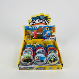 STUNT MOVEMENT Йо-йо со строительными машинами 12 шт в уп (арт. 8862)